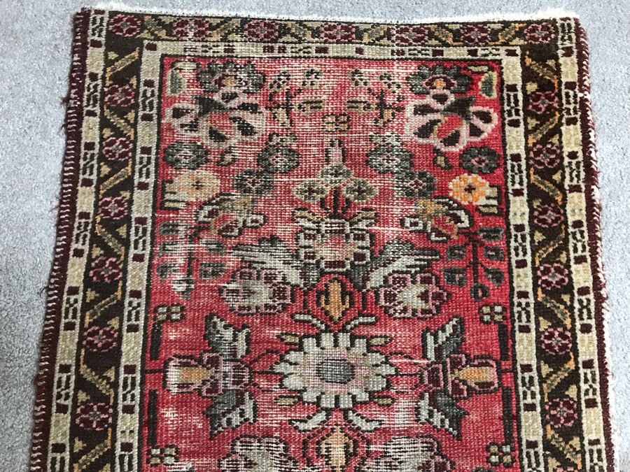 Antique Small Persian Rug 22W X 30.5H [Photo 5]