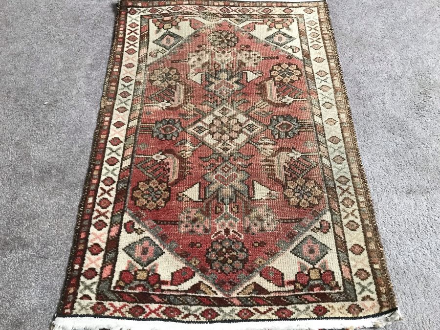 Antique Small Persian Rug 23W X 34H [Photo 1]
