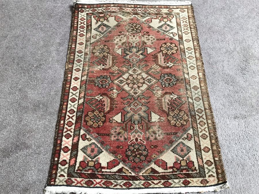 Antique Small Persian Rug 23W X 34H [Photo 2]