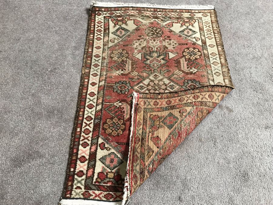 Antique Small Persian Rug 23W X 34H [Photo 7]