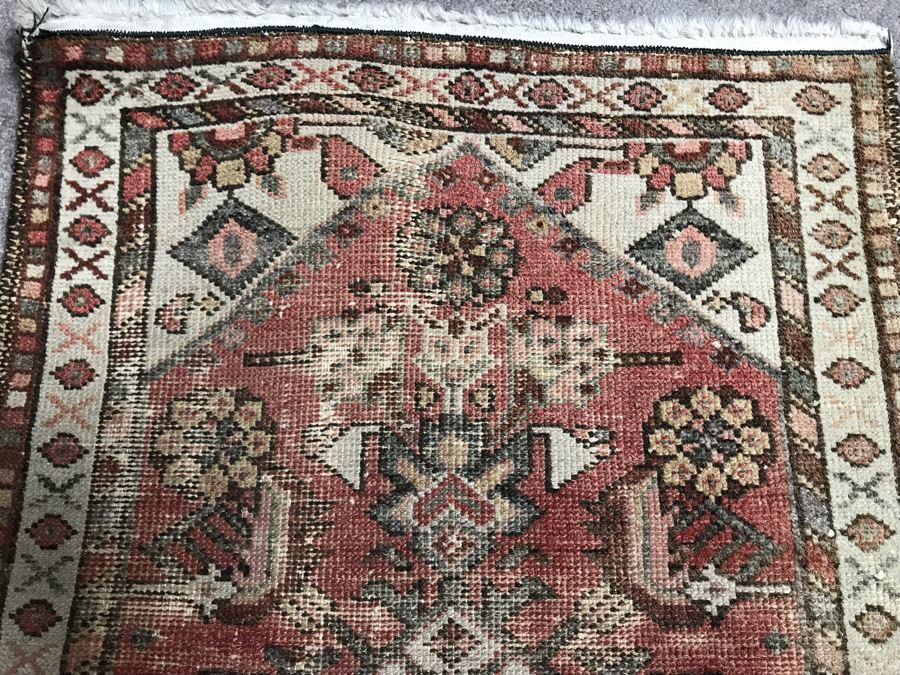 Antique Small Persian Rug 23W X 34H [Photo 6]