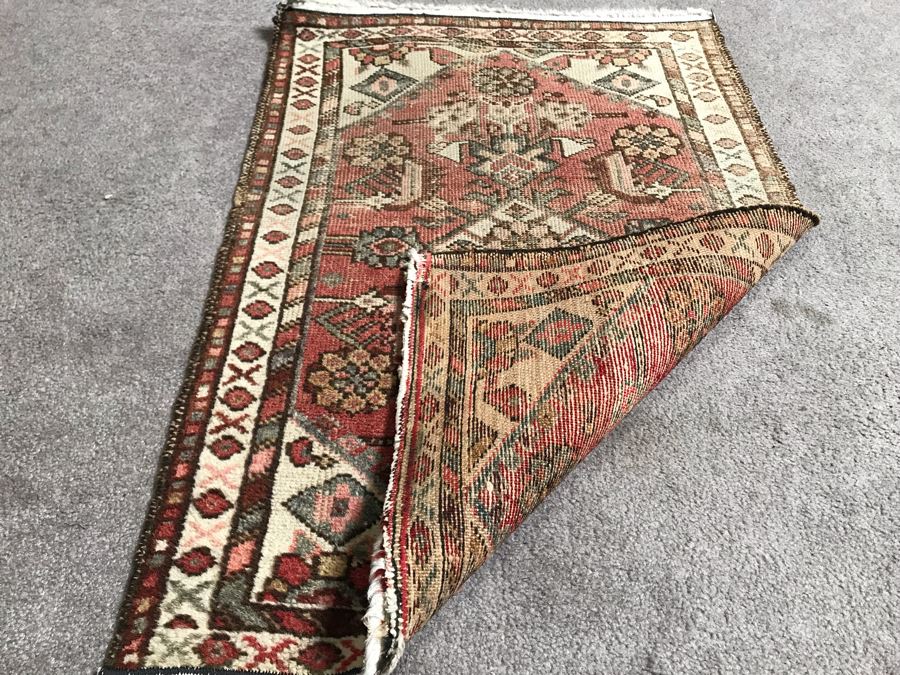 Antique Small Persian Rug 23W X 34H [Photo 11]