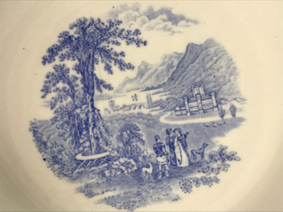 Brown-Westhead, Moore & Co Cauldon England: (2) Plates 9R And (1) Handled Bowl 10R [Photo 5]