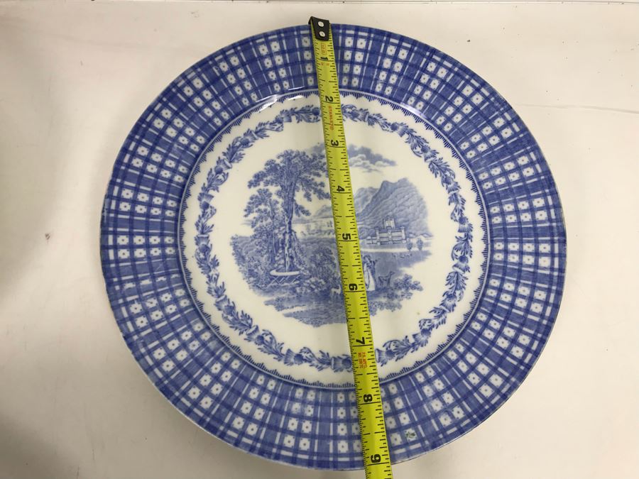 Brown-Westhead, Moore & Co Cauldon England: (2) Plates 9R And (1) Handled Bowl 10R [Photo 17]