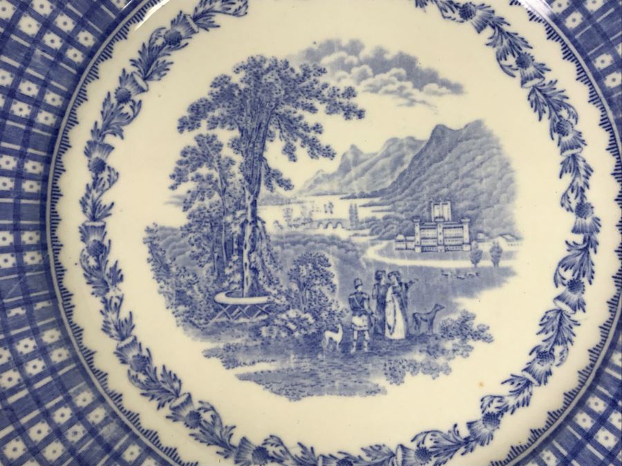 Brown-Westhead, Moore & Co Cauldon England: (2) Plates 9R And (1) Handled Bowl 10R [Photo 10]