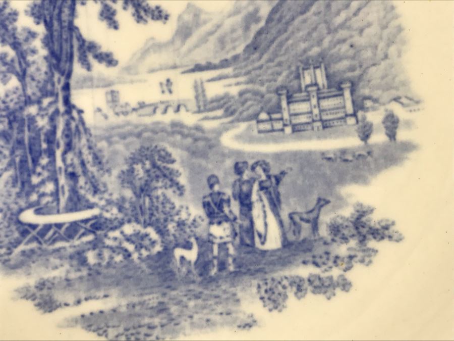 Brown-Westhead, Moore & Co Cauldon England: (2) Plates 9R And (1) Handled Bowl 10R [Photo 6]