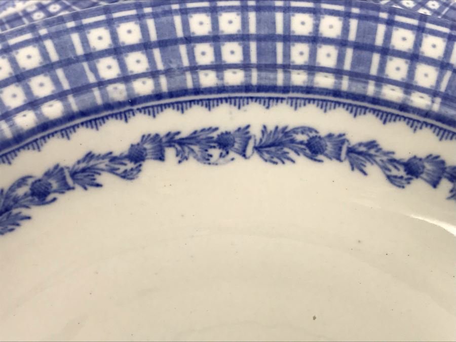 Brown-Westhead, Moore & Co Cauldon England: (2) Plates 9R And (1) Handled Bowl 10R [Photo 7]