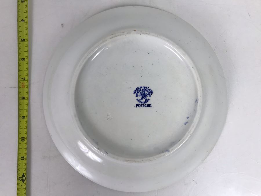 Maastricht Potiche Plate Made In Holland 9W [Photo 6]
