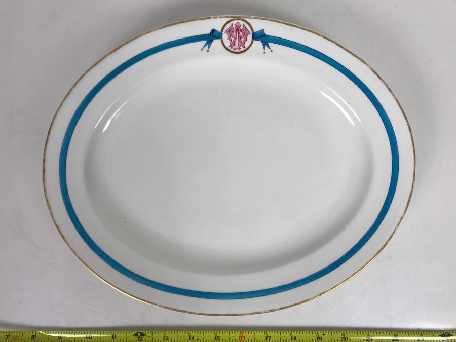 Vintage T. Goode & Co London Platter 13.5W X 11H [Photo 2]