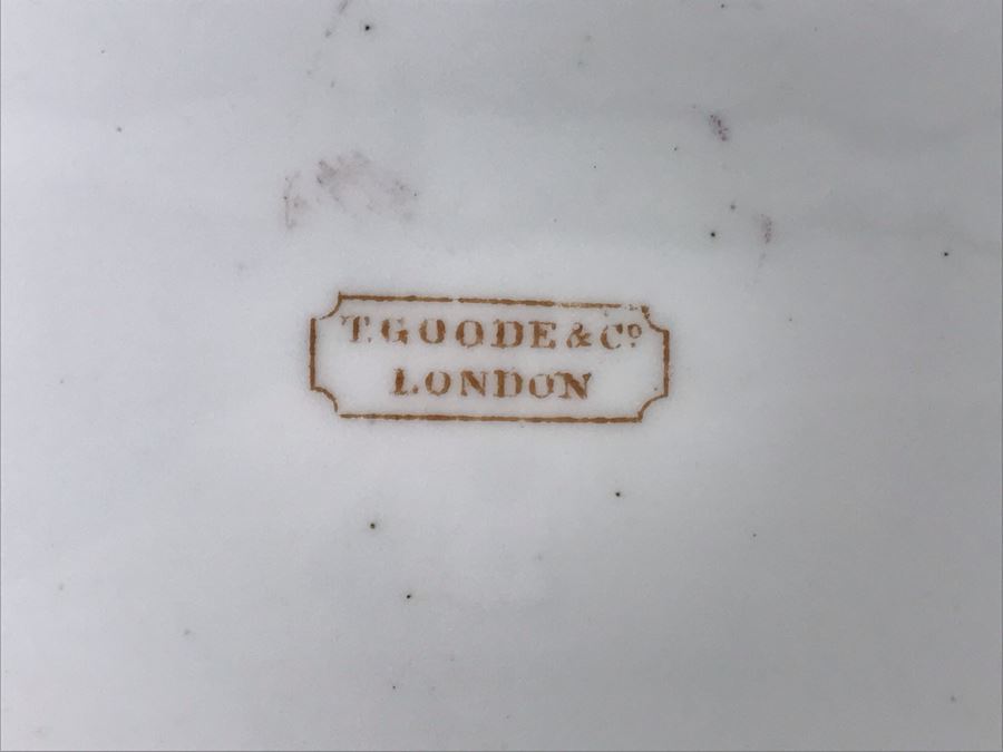 Vintage T. Goode & Co London Platter 13.5W X 11H [Photo 5]