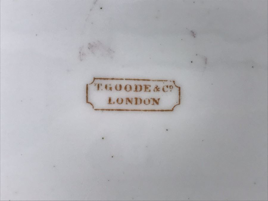 Vintage T. Goode & Co London Platter 13.5W X 11H [Photo 6]