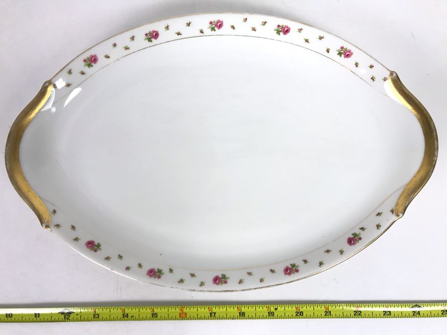 Vintage Limoges U.C. France Platter 14W X 9H [Photo 2]