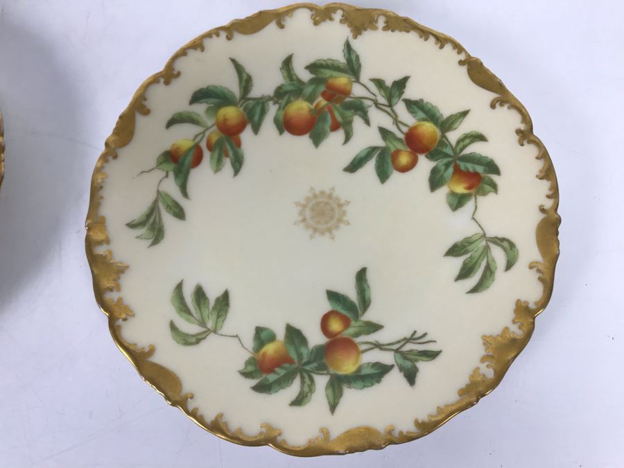 (4) Vintage Limoges France T & V Plates 7.25 [Photo 3]