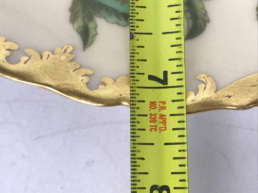 (4) Vintage Limoges France T & V Plates 7.25 [Photo 11]