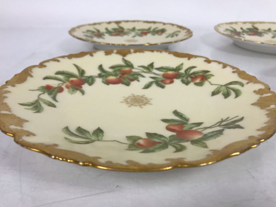 (4) Vintage Limoges France T & V Plates 7.25 [Photo 7]