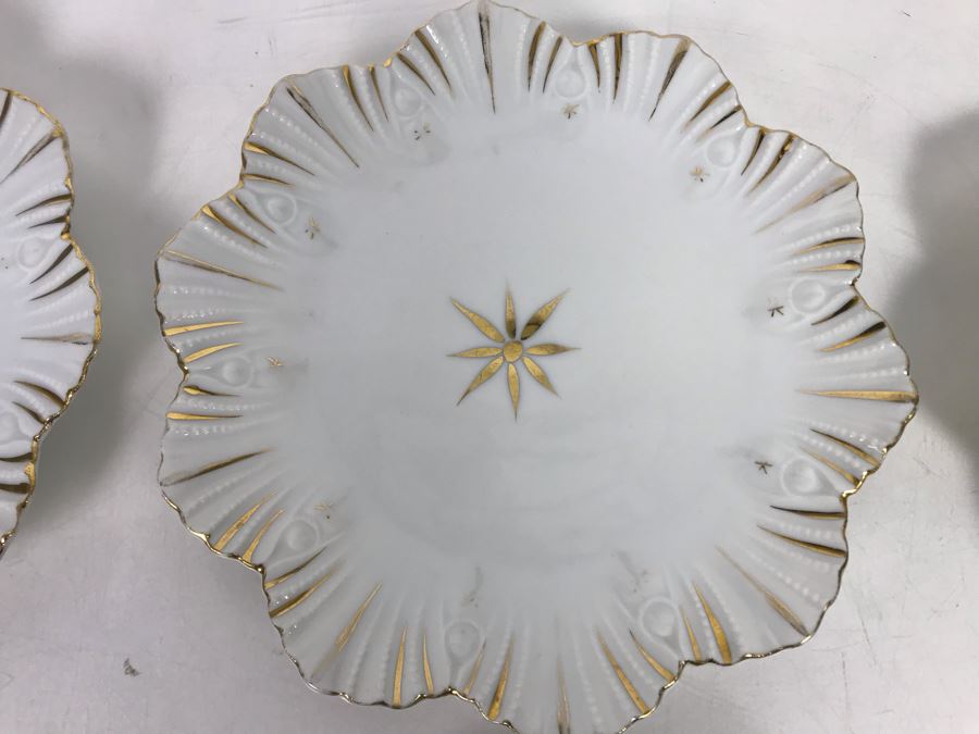 JUST ADDED - (6) Vintage BFHS Benjamin F Hunt & Son China Plates Carlsbad Made In Austria [Photo 3]