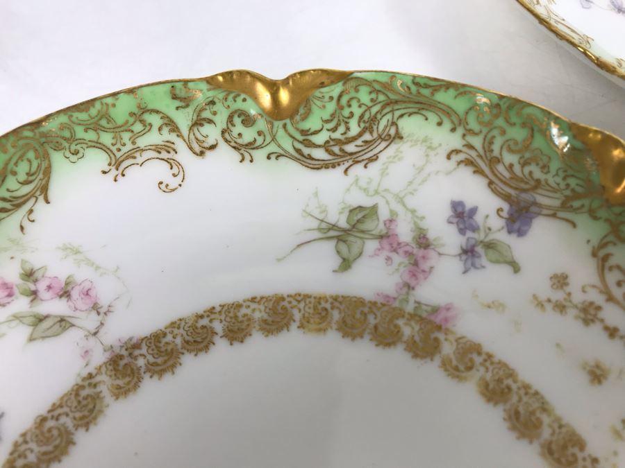 (5) Vintage Limoges France Haviland & Co. Plates 7.25R [Photo 3]