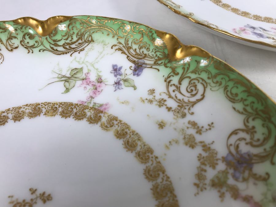 (5) Vintage Limoges France Haviland & Co. Plates 7.25R [Photo 4]