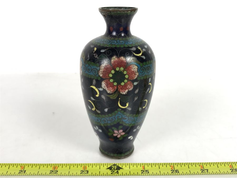Vintage Japanese Cloisonne 5H - See Photos For Condition [Photo 1]