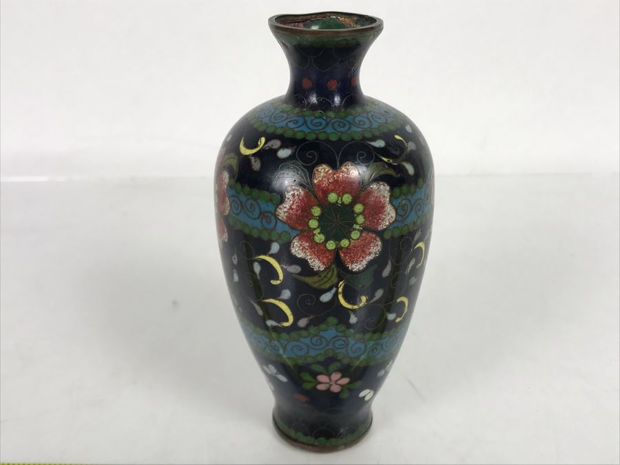 Vintage Japanese Cloisonne 5H - See Photos For Condition [Photo 7]