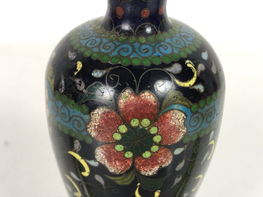 Vintage Japanese Cloisonne 5H - See Photos For Condition [Photo 3]