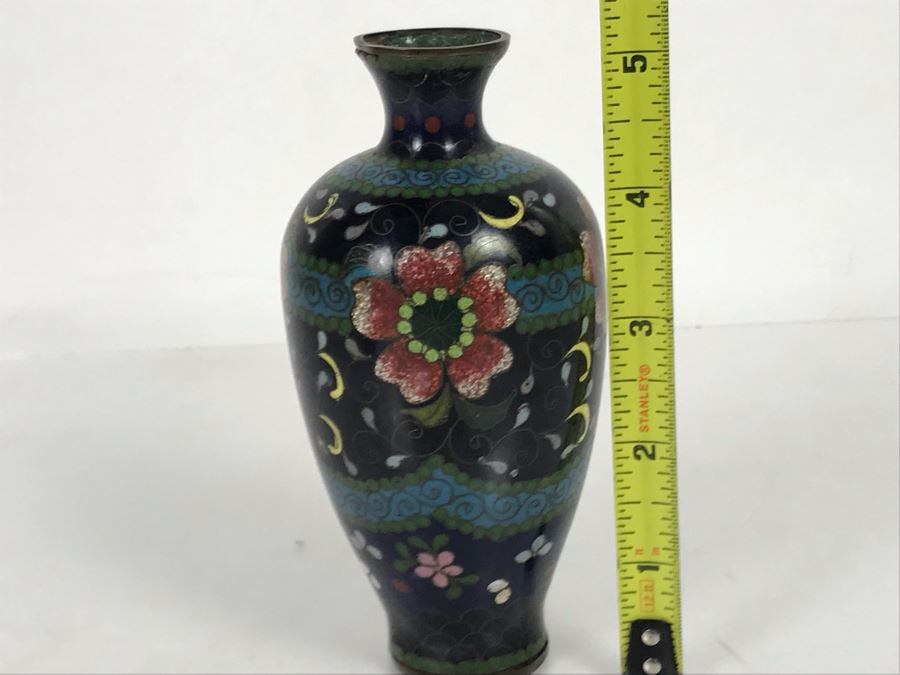Vintage Japanese Cloisonne 5H - See Photos For Condition [Photo 10]
