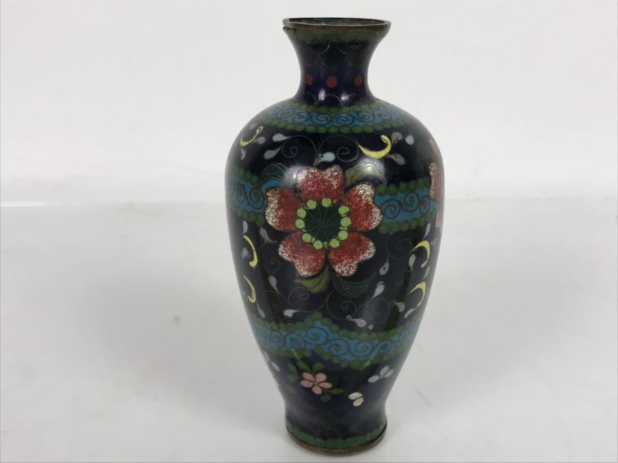 Vintage Japanese Cloisonne 5H - See Photos For Condition [Photo 8]