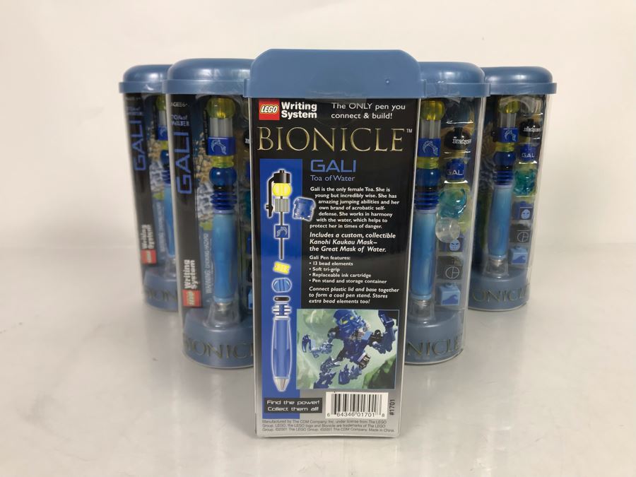 (6) Lego Bionicle Gali Toa Of Water Pens [Photo 4]