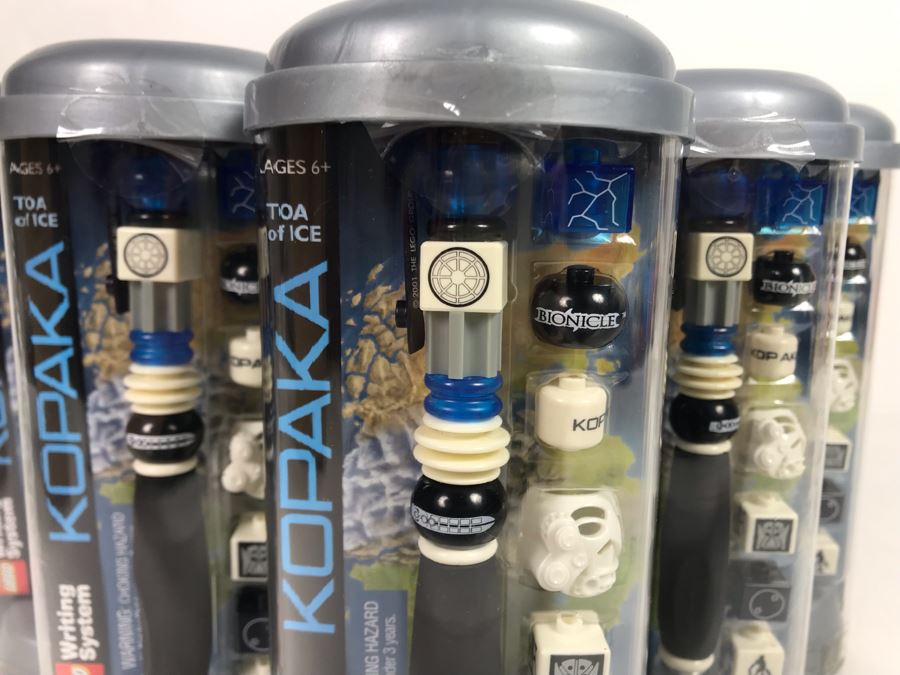 (6) Lego Bionicle Kopaka Toa Of Ice Pens [Photo 2]