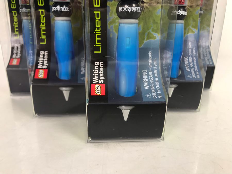 (6) Lego Bionicle Limited Edition Pens [Photo 3]