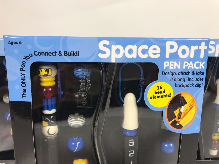 (3) Lego Space Port Pen Packs [Photo 2]