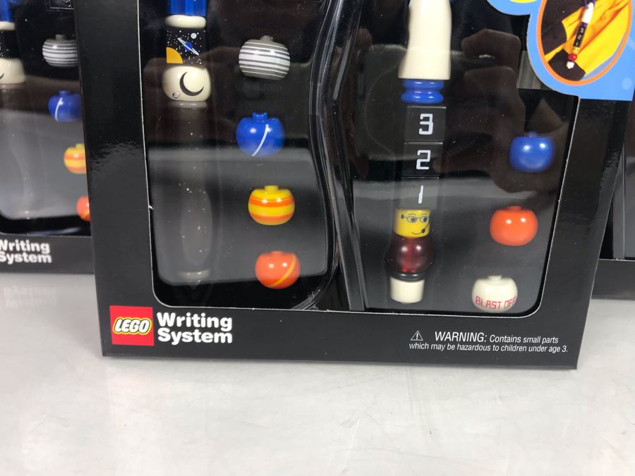 (3) Lego Space Port Pen Packs [Photo 3]