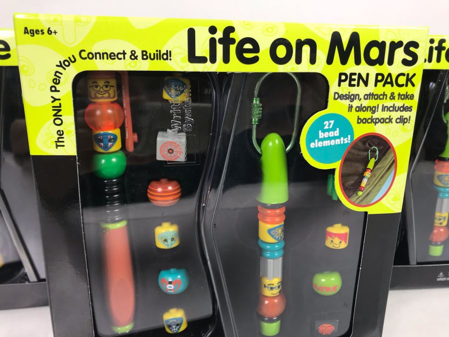 (3) Lego Life On Mars Pen Packs [Photo 2]