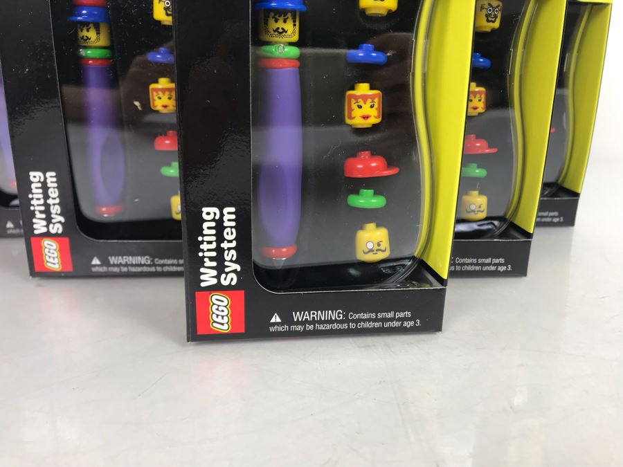 (6) Lego Minifigure Faces Pens [Photo 3]