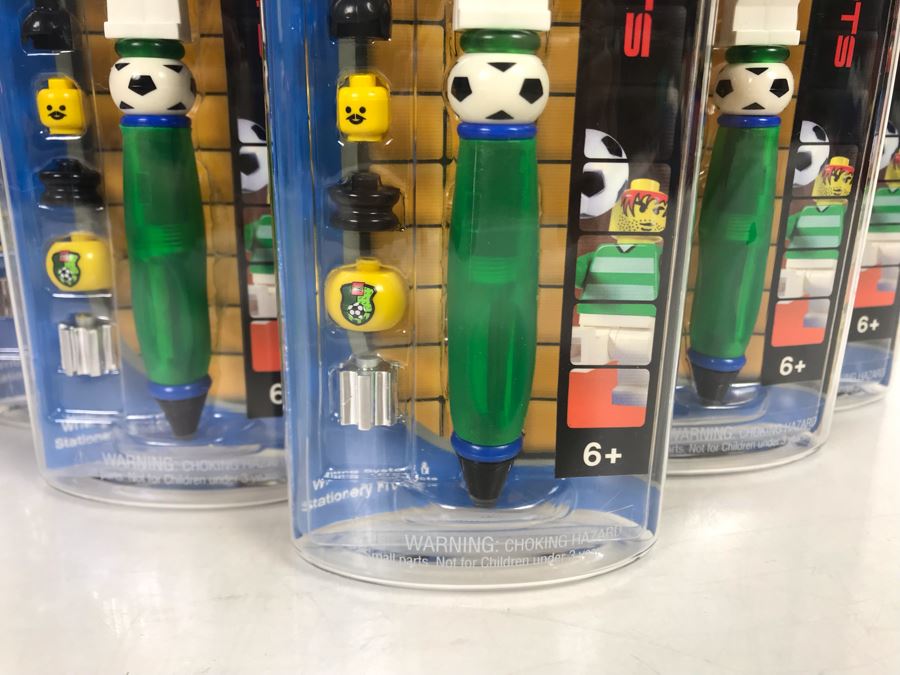 (6) Lego Soccer Boy Pens [Photo 3]