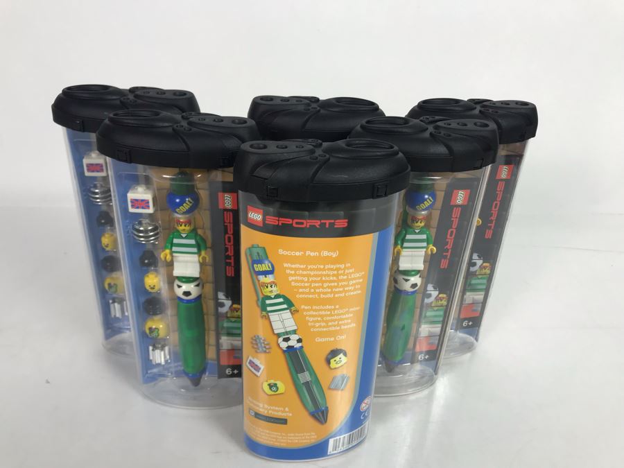 (6) Lego Soccer Boy Pens [Photo 5]
