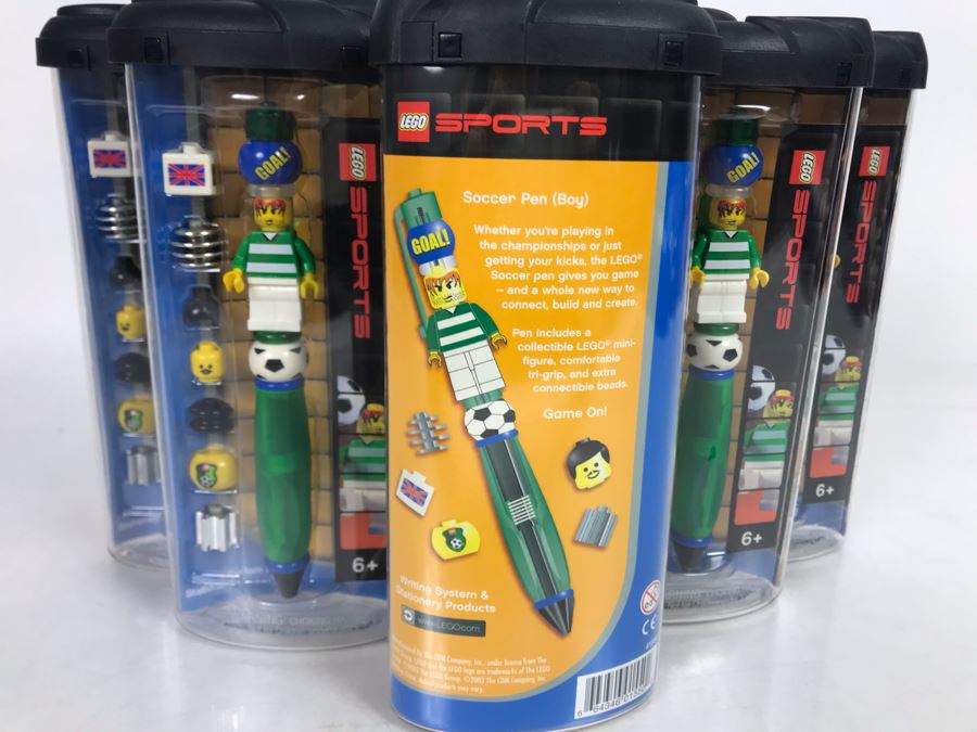 (6) Lego Soccer Boy Pens [Photo 4]
