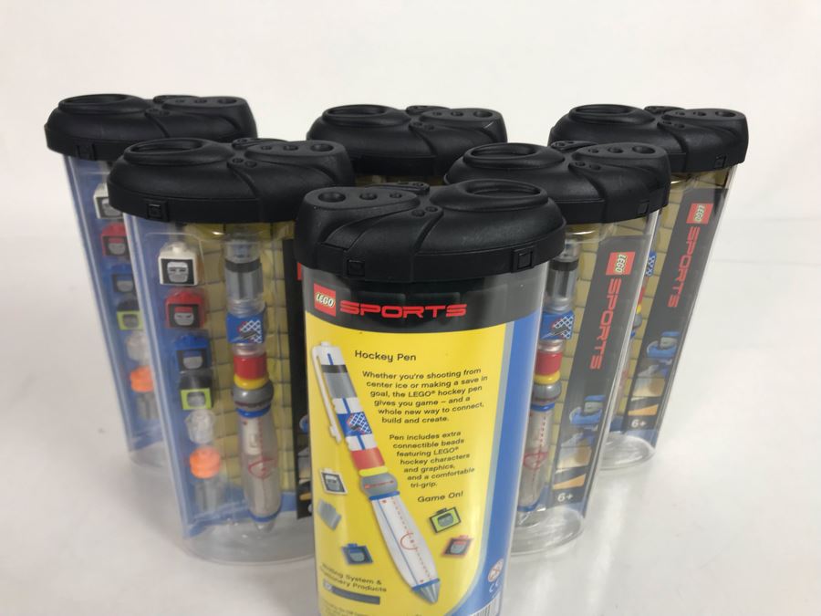 (6) Lego Hockey Pens [Photo 5]