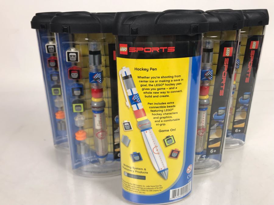 (6) Lego Hockey Pens [Photo 4]