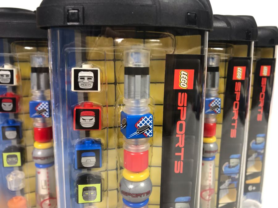 (6) Lego Hockey Pens [Photo 2]