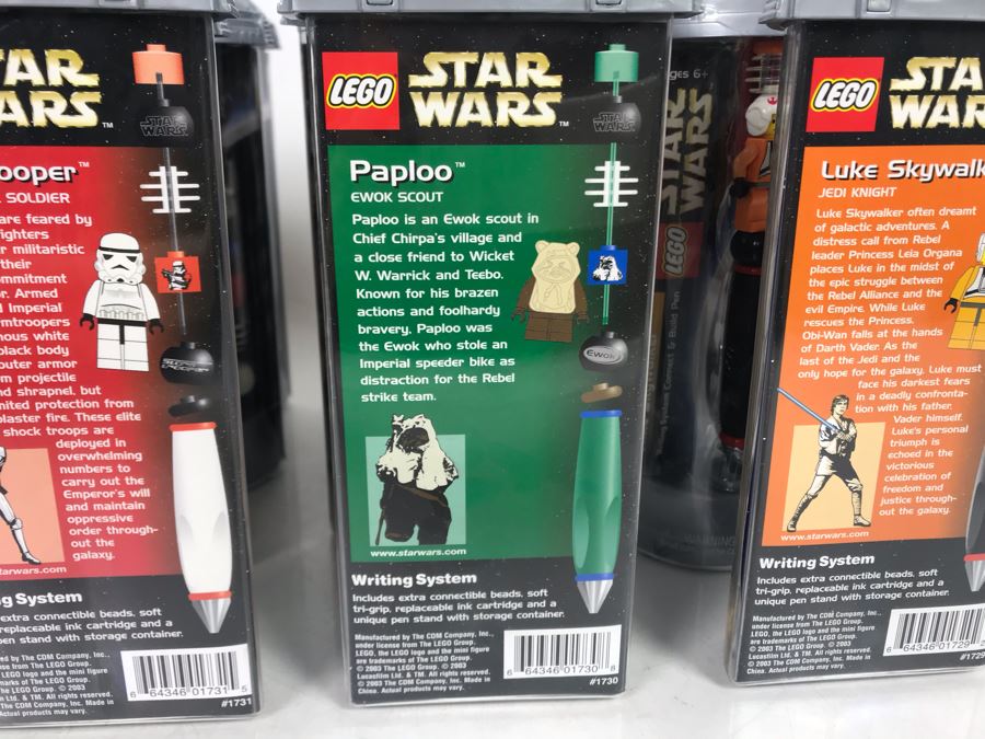 (20) New Lego Star Wars Pens [Photo 14]