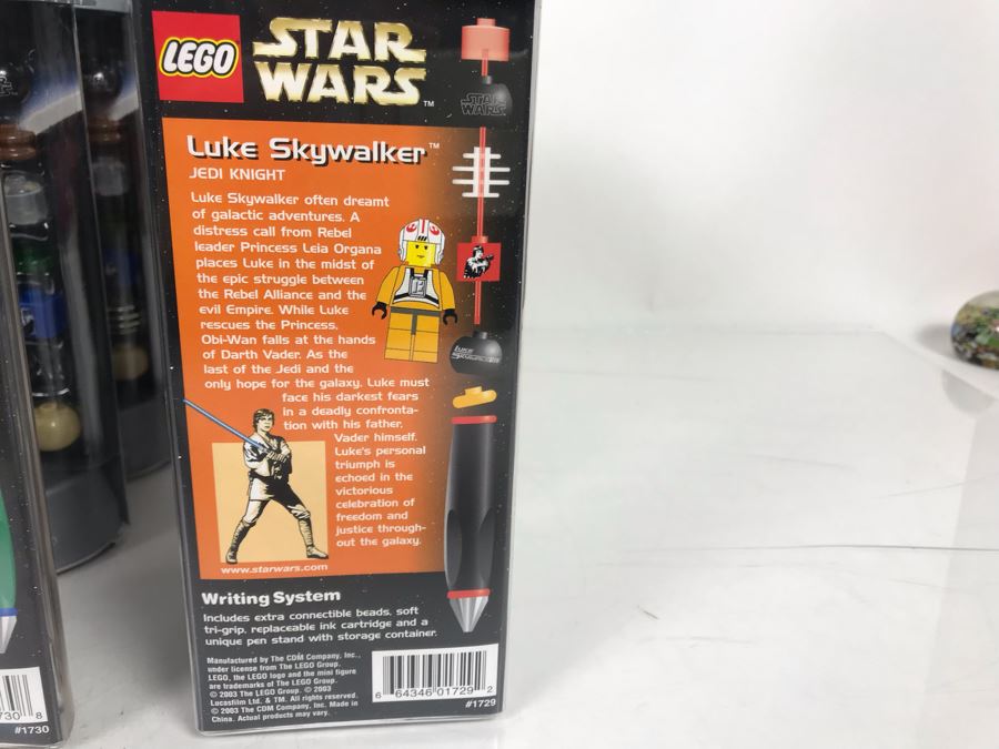 (20) New Lego Star Wars Pens [Photo 13]
