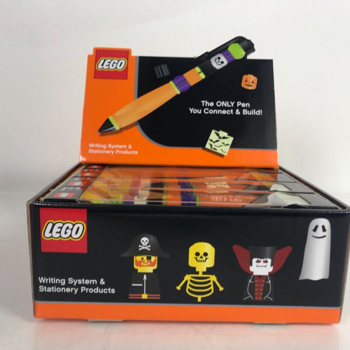 (12) Lego Halloween Pens With Store Merchandiser Display [Photo 2]