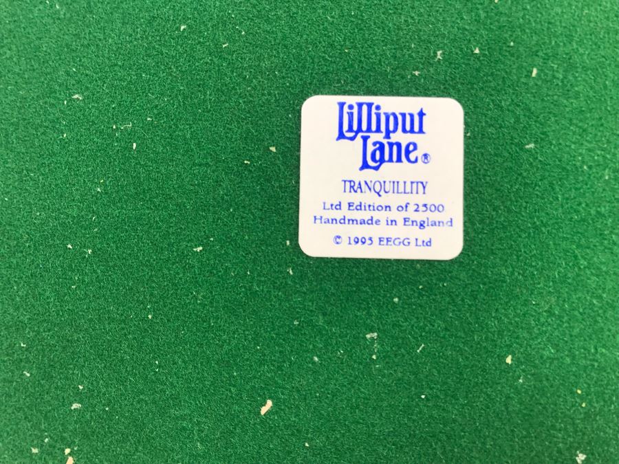 Lilliput Lane Tranquillity Figurine Limited Edition Of 2,500 Handmade In England [Photo 5]