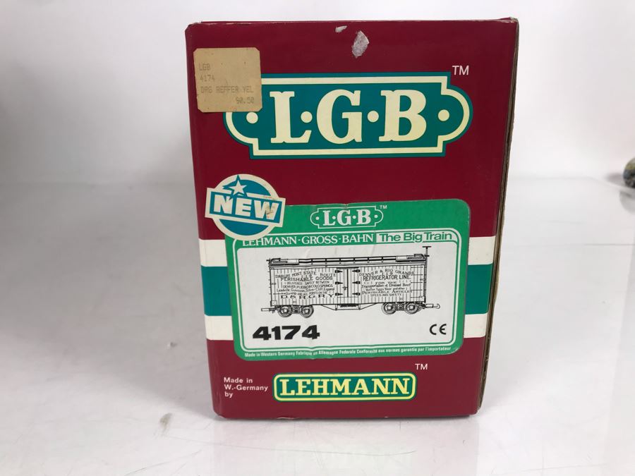 Lehmann Gross Bahn LGB The Big Train Denver & Rio Grande Refrigerator Line Reefer Made In West Germany With Box [Photo 3]