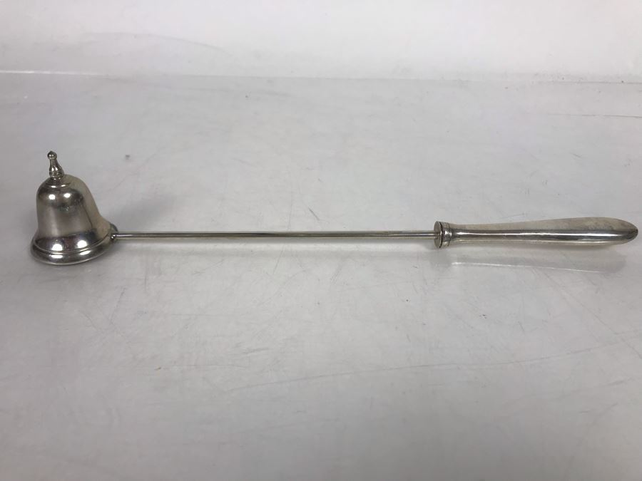 Vintage Sterling Silver Web Candle Snuffer 38.5g Sterling [Photo 5]