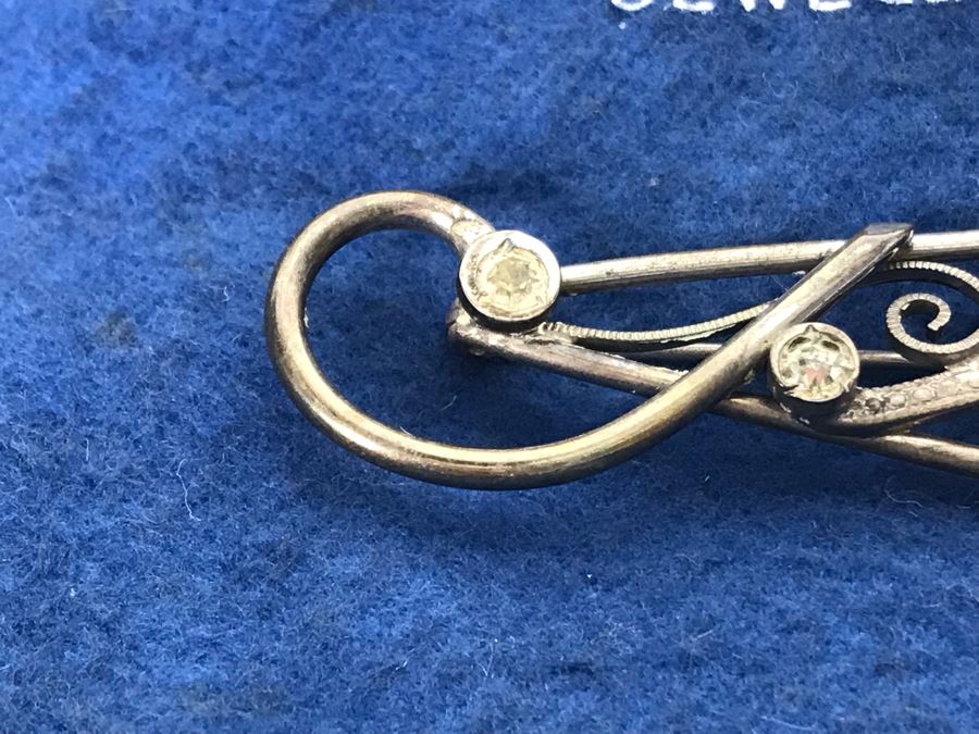 Vintage Sterling Silver Brooch Pin 8.8g [Photo 6]
