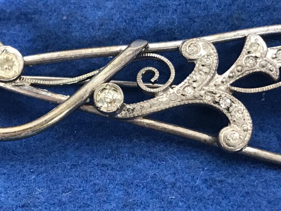 Vintage Sterling Silver Brooch Pin 8.8g [Photo 5]