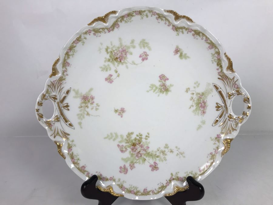 Limoges France Haviland & Co Handled Serving Platter 10.75L [Photo 2]