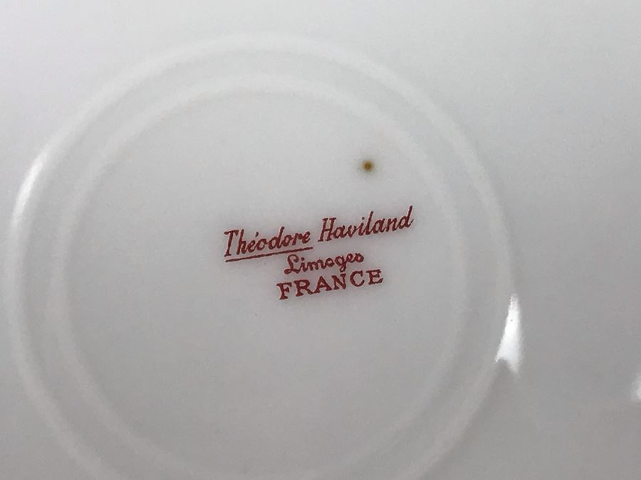 Limoges France Haviland & Co Handled Serving Platter 10.5L [Photo 11]